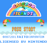 Rainbow Islands screenshot 3 for GameBoy Color